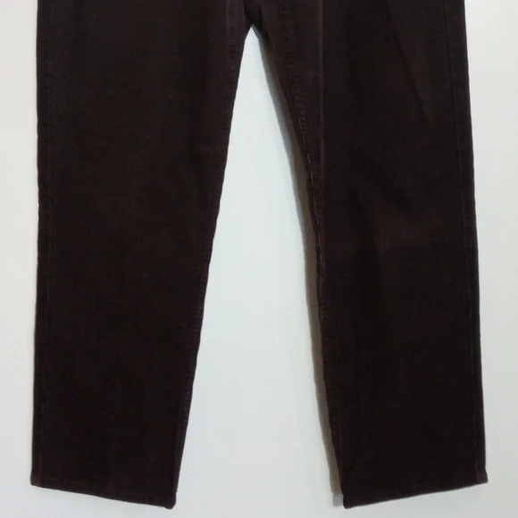 Liz Claiborne Lizwear jeans brown corduroy pants women size 8 - Picture 4 of 6